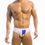Thumbnail: Male men short quick dry polyester swimming beach summer outdoor gay underwear brief arts pete Mondrian