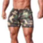 Quick Dry Breathable Gym Shorts Bodybuilding Joggers Slim Fit Shorts Camouflage Sweatshirt New Fashion Summer