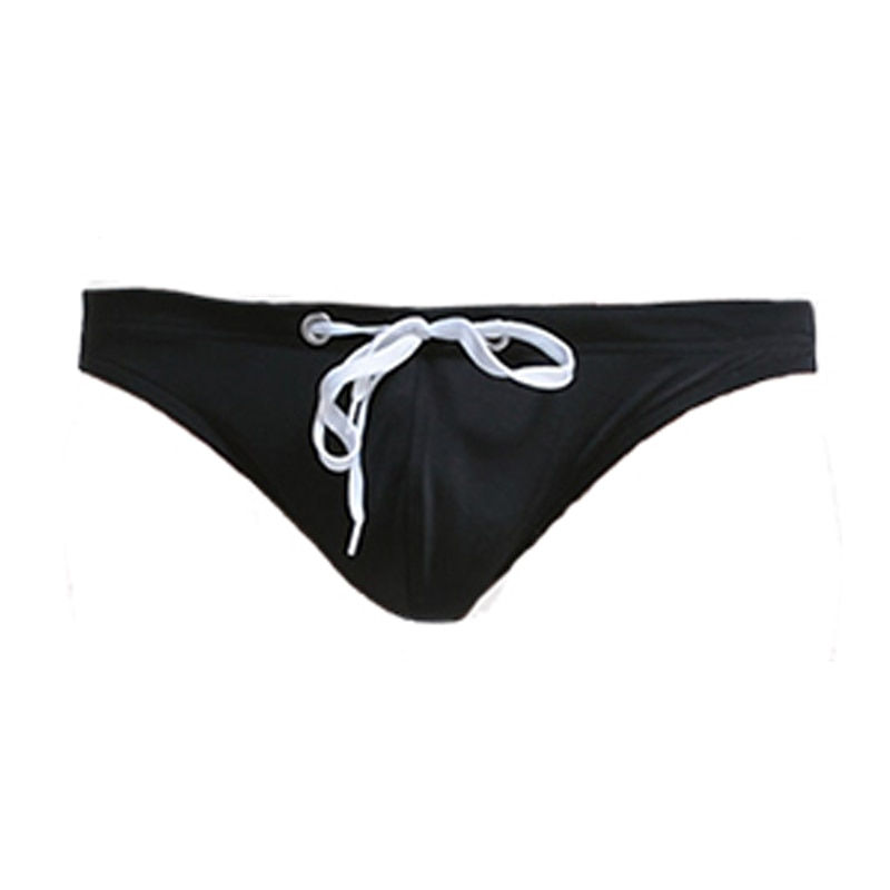 Thumbnail: classic fit male swim speedo briefs beach nylon beach gay men man summer color sun swimming