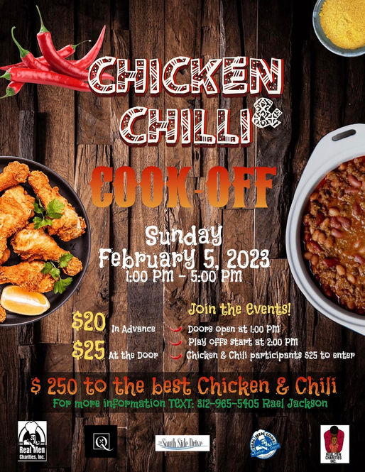 It's Cold Outside Come Join Us For A Chilli Cook-Off