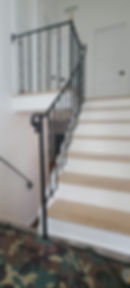 before_ Old Stair Treads and Metal Railings