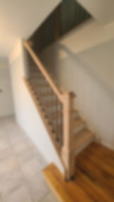 after_ metal and wood railing installed