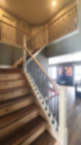 After: Modern Railings Installed, window metal balusters, Berkeley, NJ