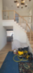 before: new staircase in Princeton, NJ