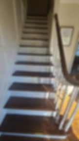 before: old stairs and railings