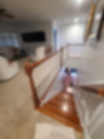 Before: All Wooden Railings, Warentown, NJ