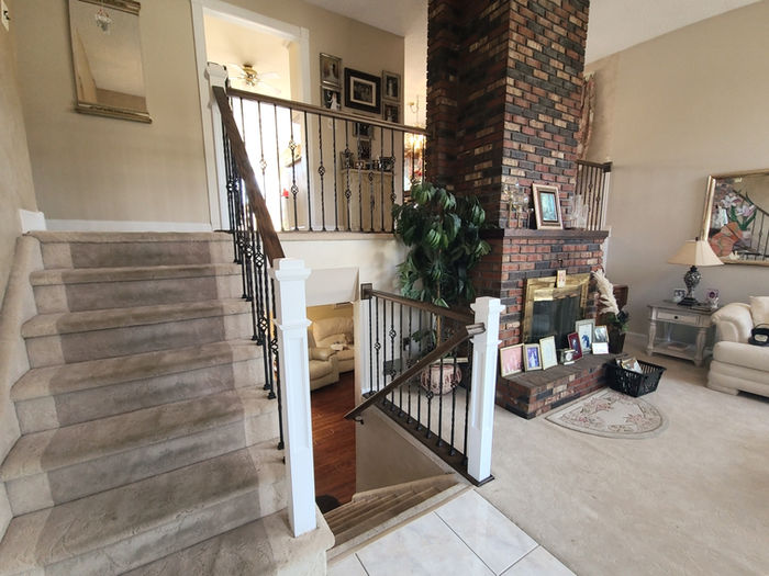 Metal & Wood Railings with Wooden Posts and Metal Balusters