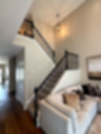 All Black Railings Installed in Howell, NJ