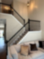 All Black Railings Installed in Howell, NJ