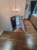 before: indoor stairs needing railings, Toms River, NJ