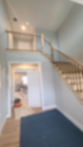 MAIN indoor railing, metal and wood, toms river, nj
