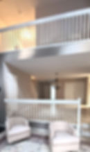 before all wood railing, Morristown NJ