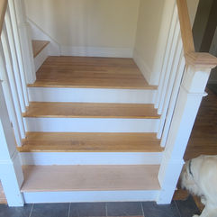 Classic All Wood Railings Installation