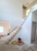 new Stair, railings installed, Manalapan NJ