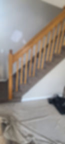 Before: All Wood Railing