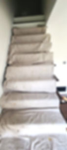 Before: New Staircase needing Stair Railings, Atlantic Highlands, New Jersey