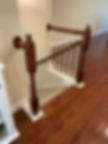 Before: Classic All Wood Railings