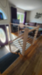 After_ Horizontal Modern Railing, Installed in Toms River, NJ