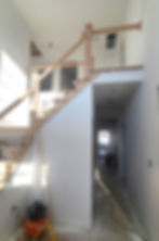 new Stair, railings installed, Manalapan NJ