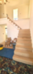 before: new staircase in Princeton, NJ
