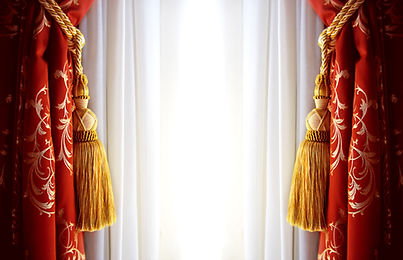 Clean curtains and draperies