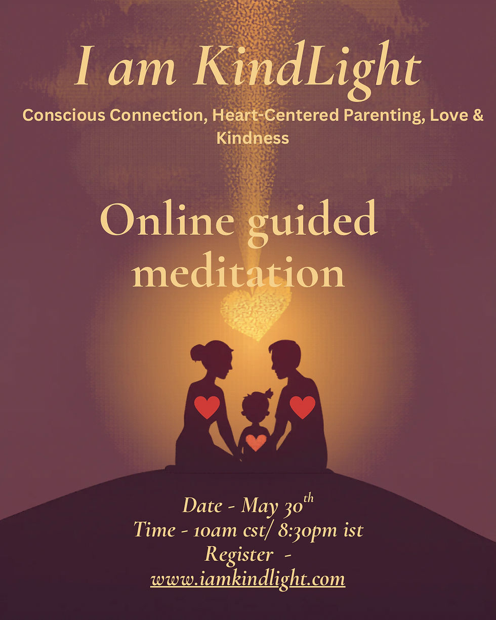 Guided meditation for family