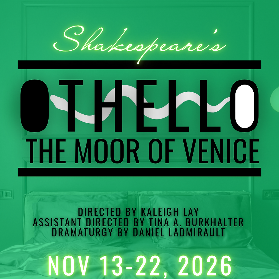 Othello by William Shakespeare - OPENING NIGHT