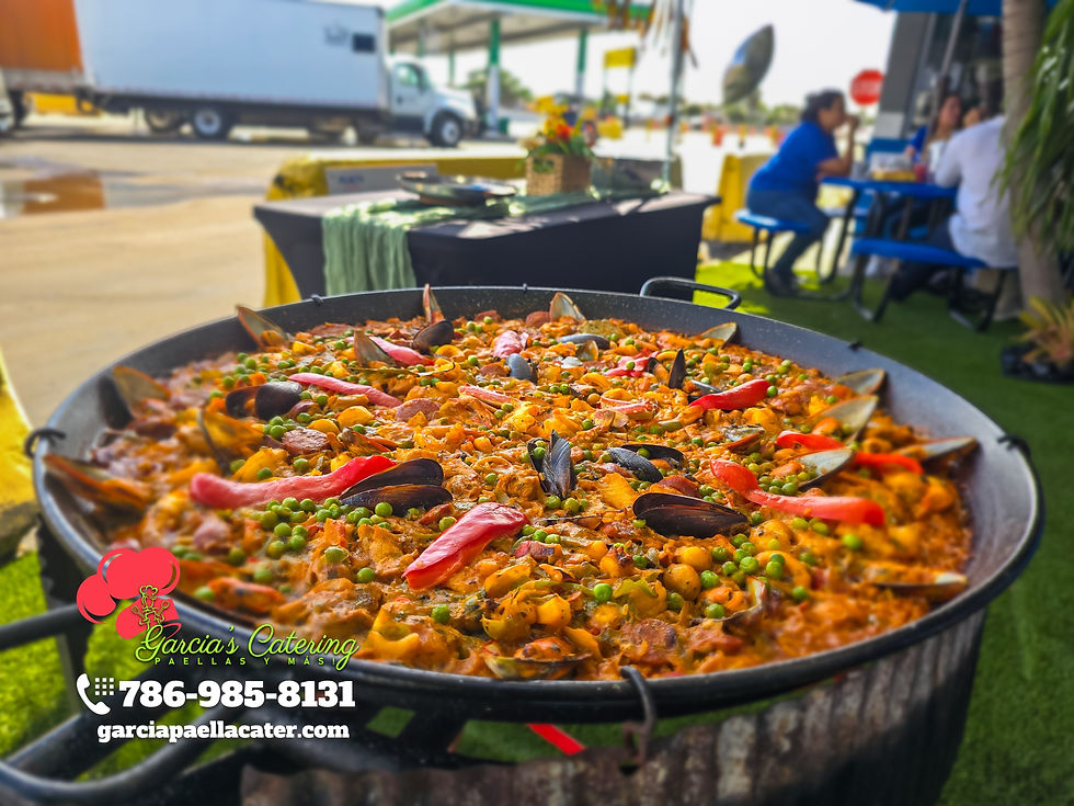 Palmetto Truck Plaza event Mixed Paella.