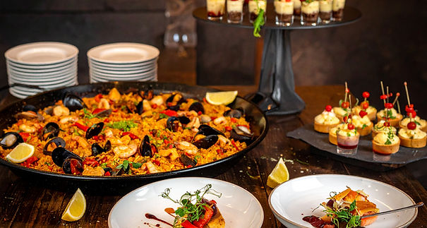 appetizer and paella