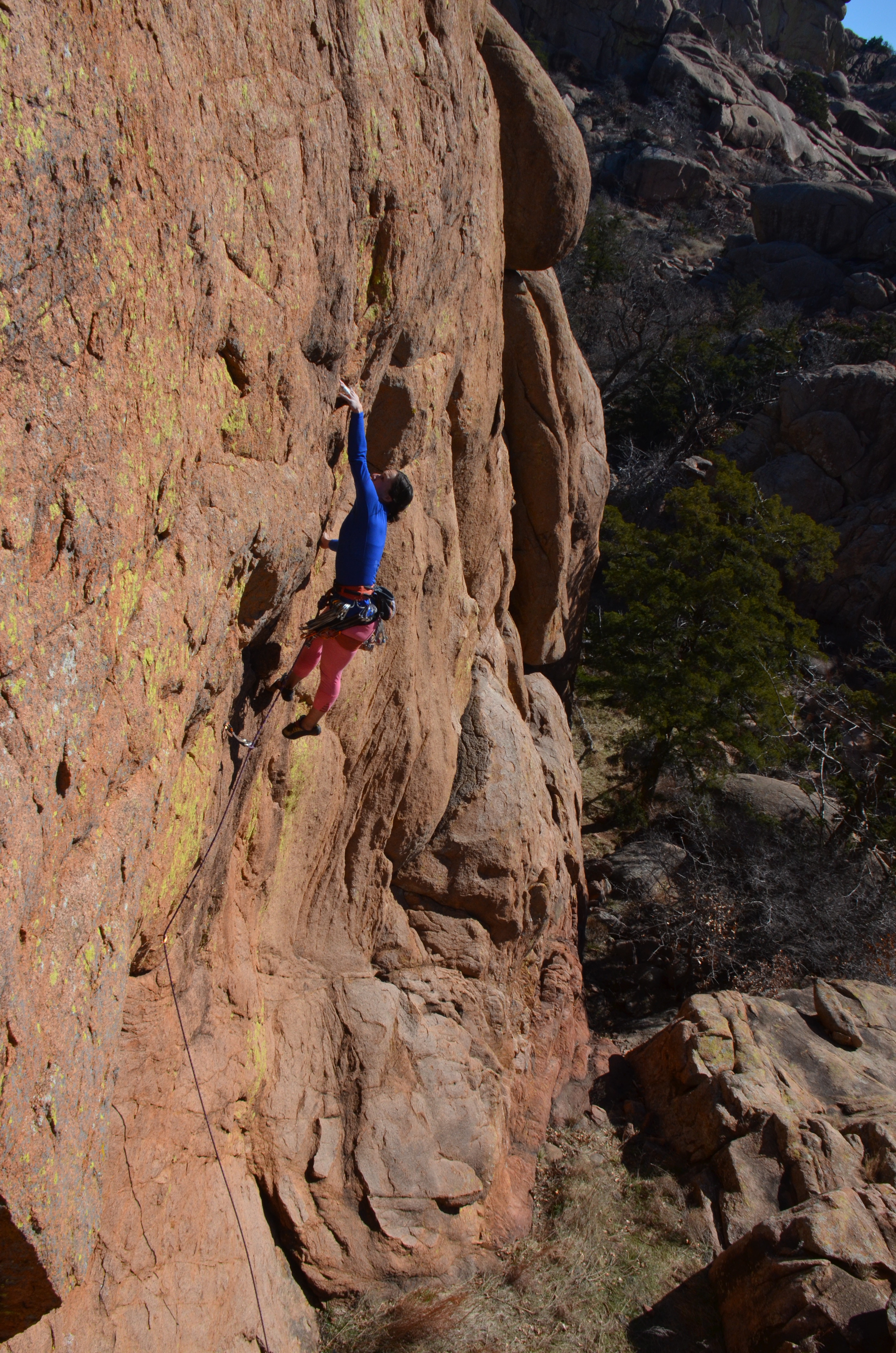 Lost My religion 5.12b, mixed route