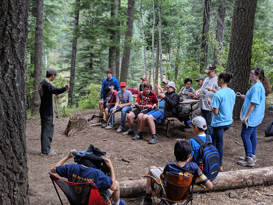 Brave Trails First Year Program Wehinahpay Mountain Camp New Mexico