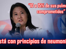 Keiko Fujimori se pronuncia sobre salud de Kenji VIDEO
