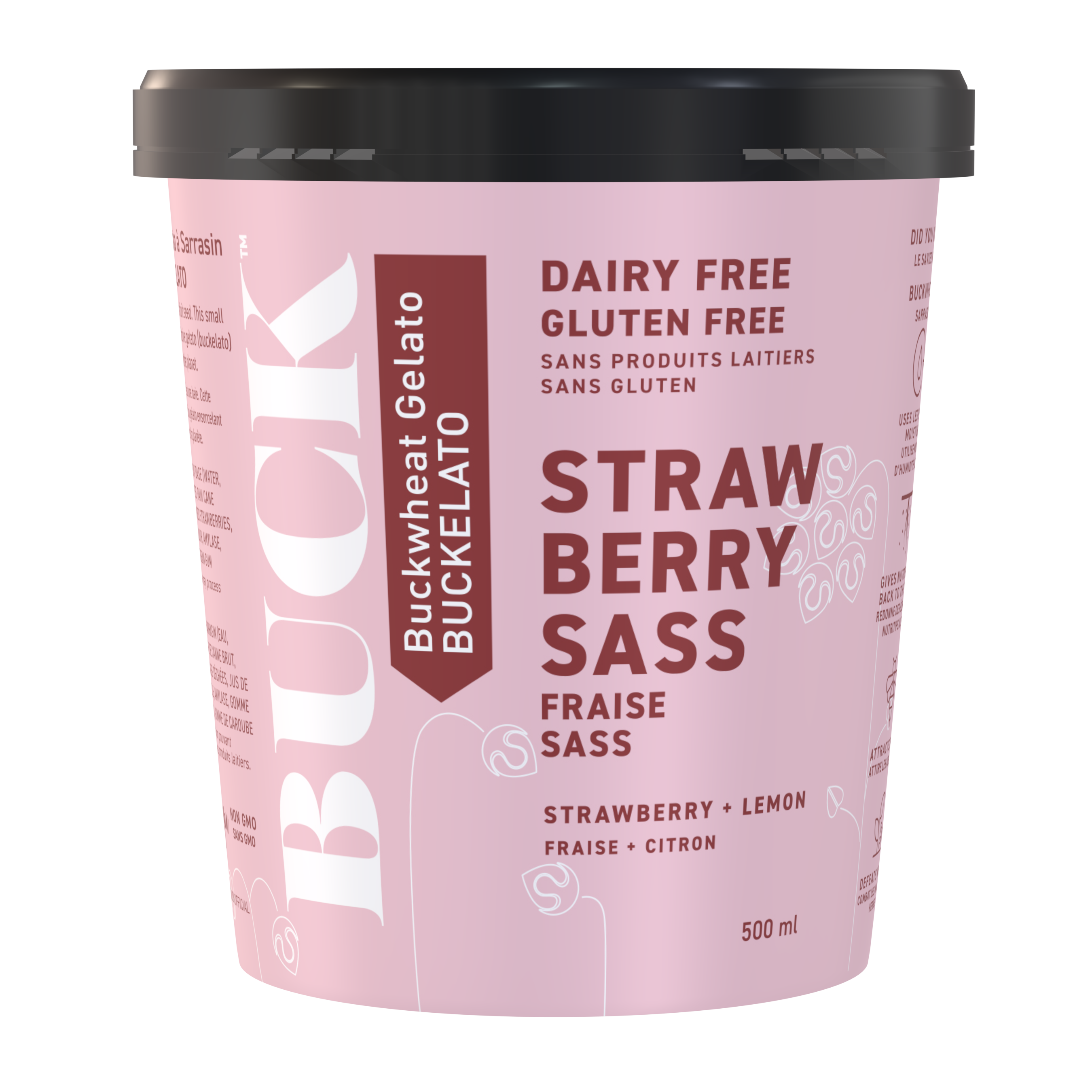 BUCK Buckwheat Gelato Ice Cream