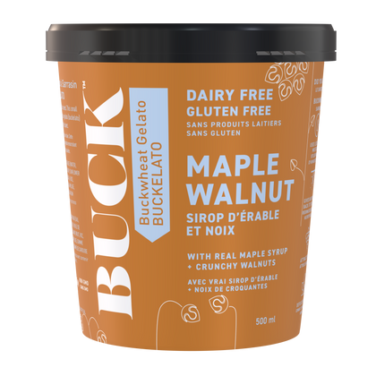 BUCK Gelato Frozen Dessert | Maple Walnut