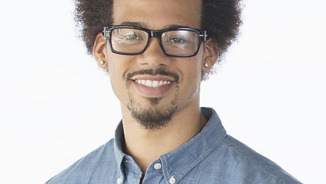 Young Man with Glasses