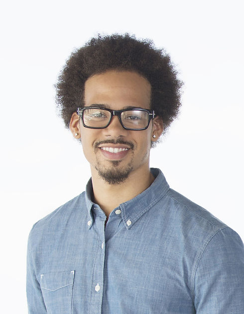 Young Man with Glasses