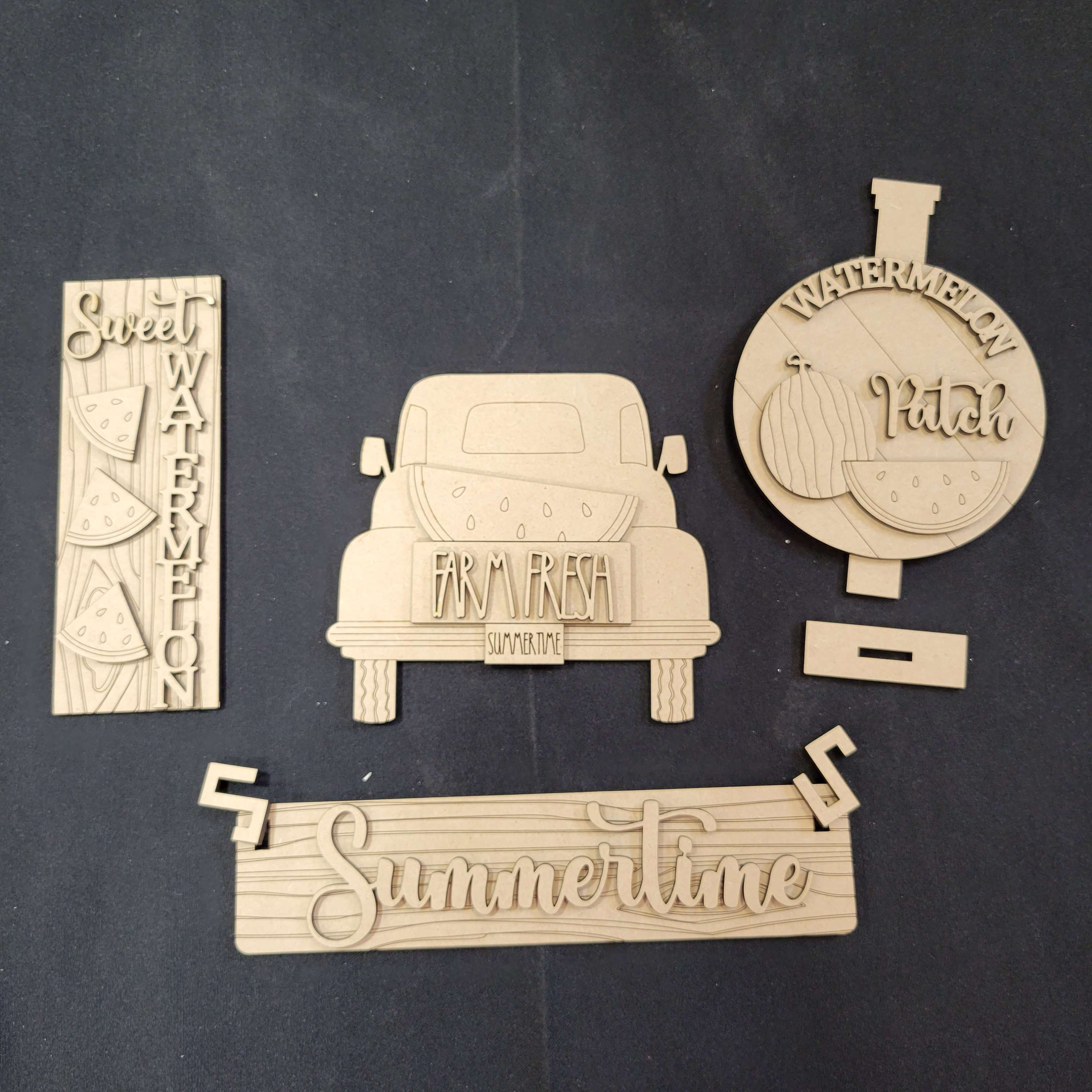 Watermelon Wagon/bench add on