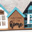 Thumbnail: Personalized Set of 5 Standing Houses
