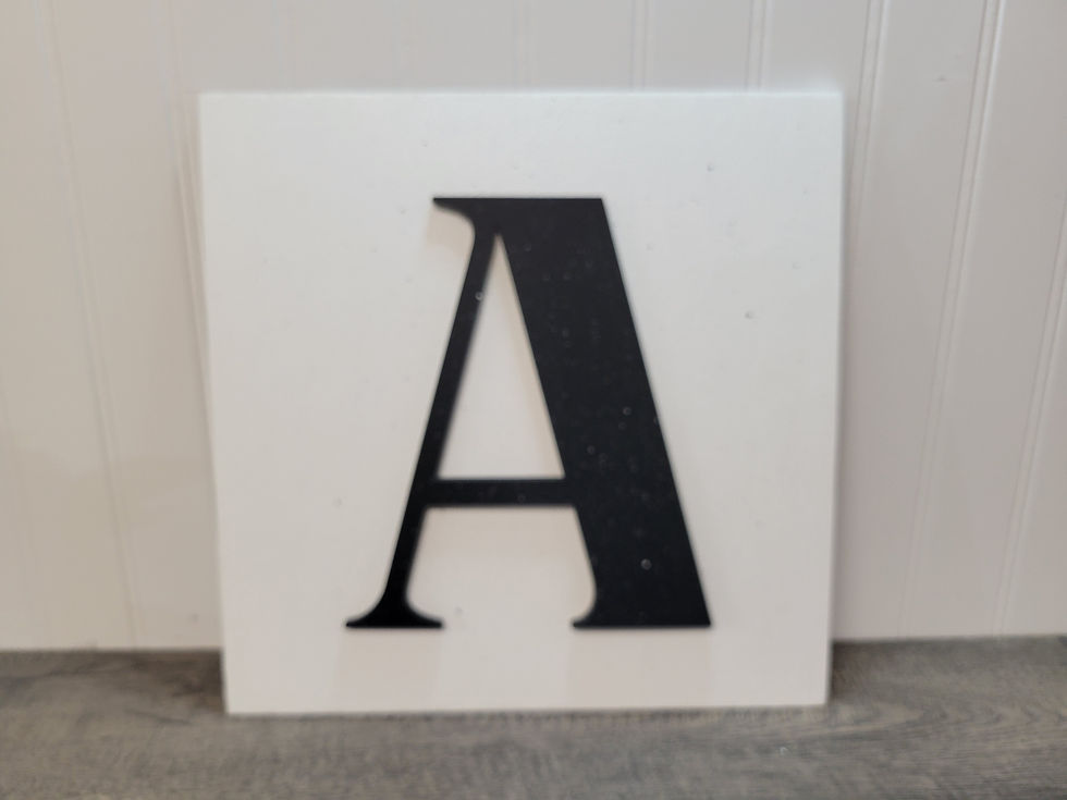 Thumbnail: Letter Tiles (Single Tile only)