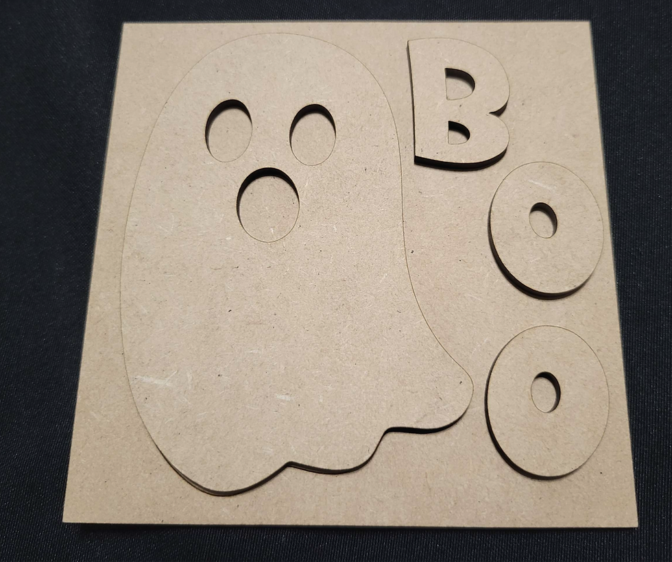 Thumbnail: Diy Halloween interchangeable tiles Set of 8 (Unfinished)