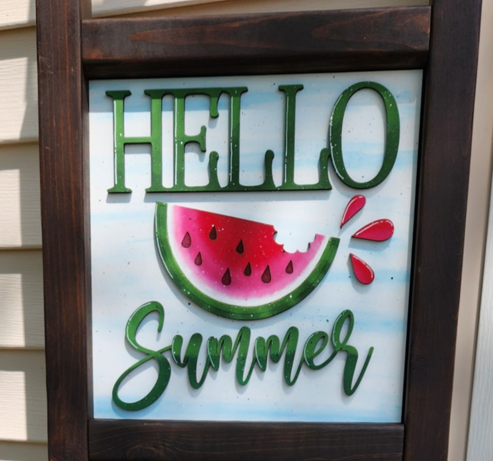 Thumbnail: Large Interchangeable Summer Collection Tile (Single Tile only)