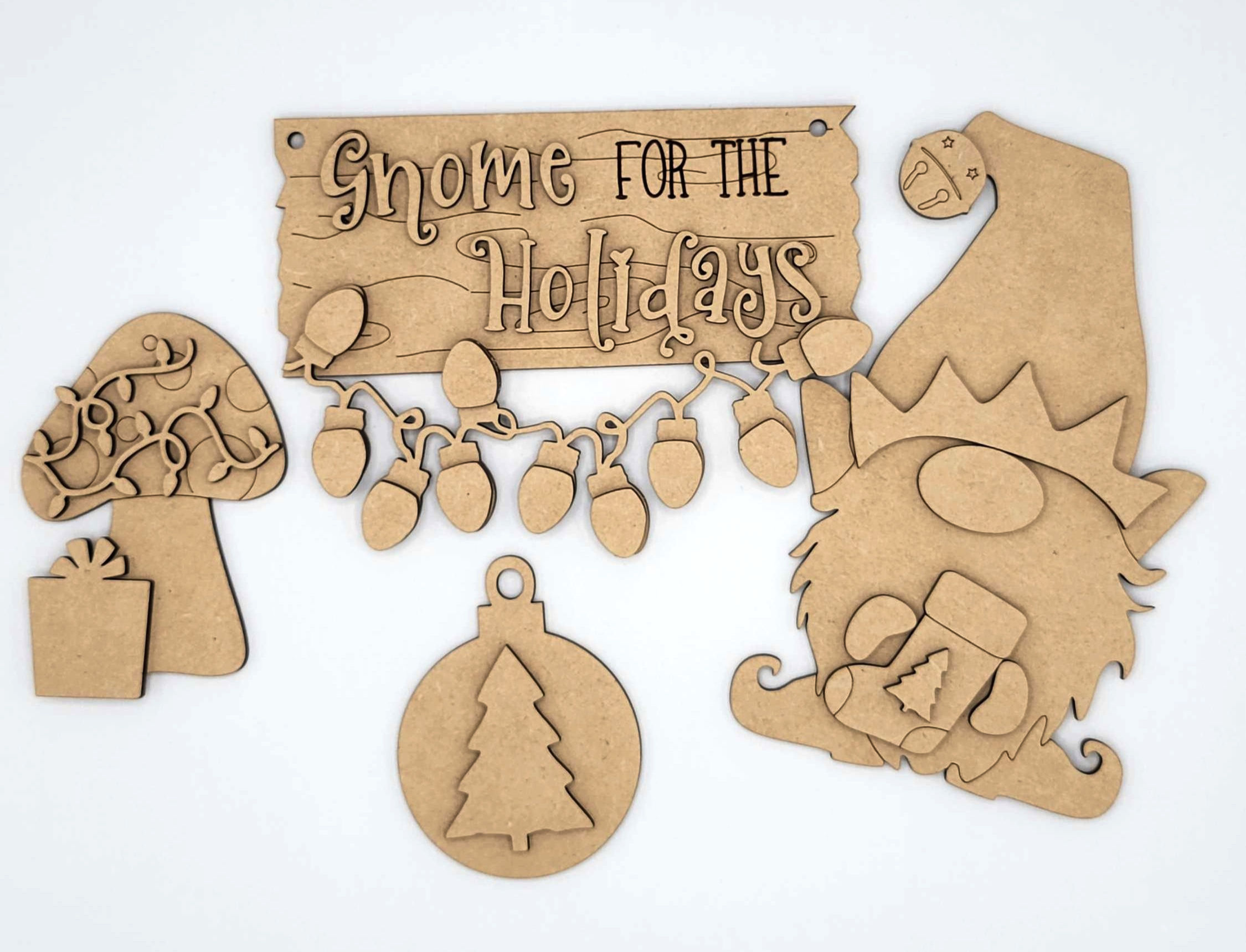 Gnome for the Holidays Fence add on