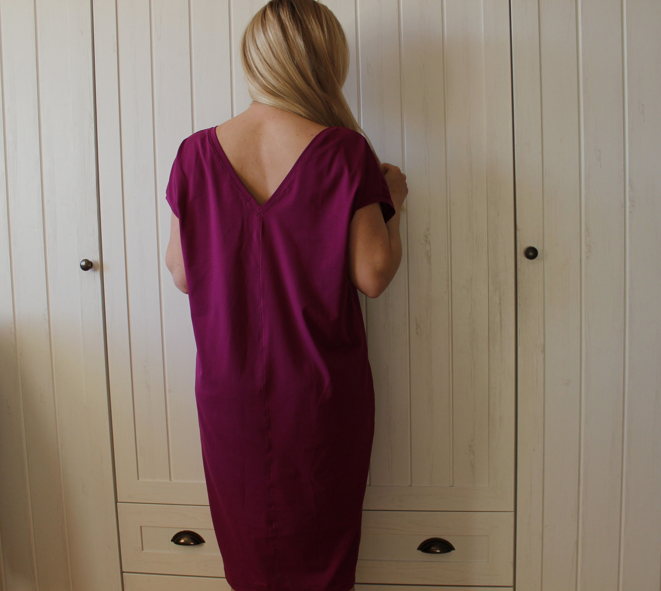 Úpletové šaty Fuchsie