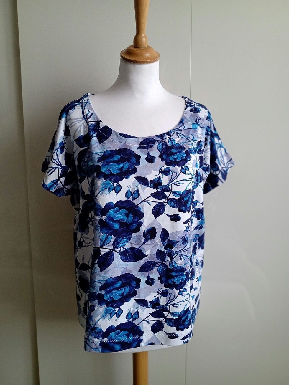 Miniatura: Tričko Indigově modré růže