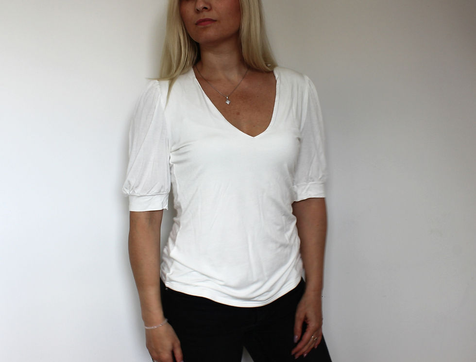 Miniatura: Tričko Puff ecru