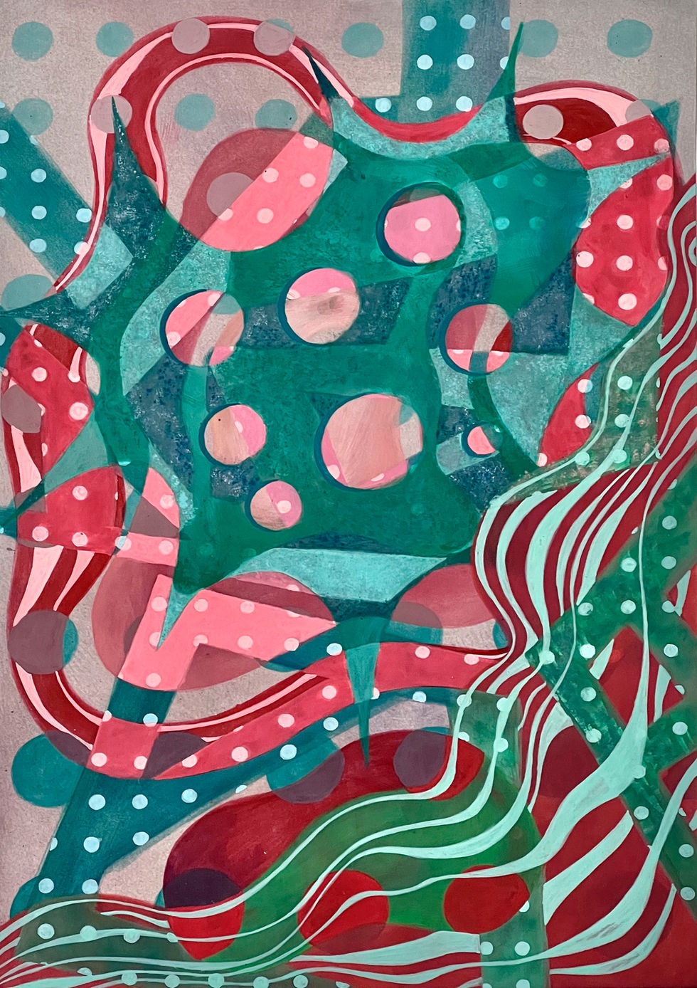 13.FlattenedMultiverse_AcylicGouache_29.7cmX42cm_650€.jpeg