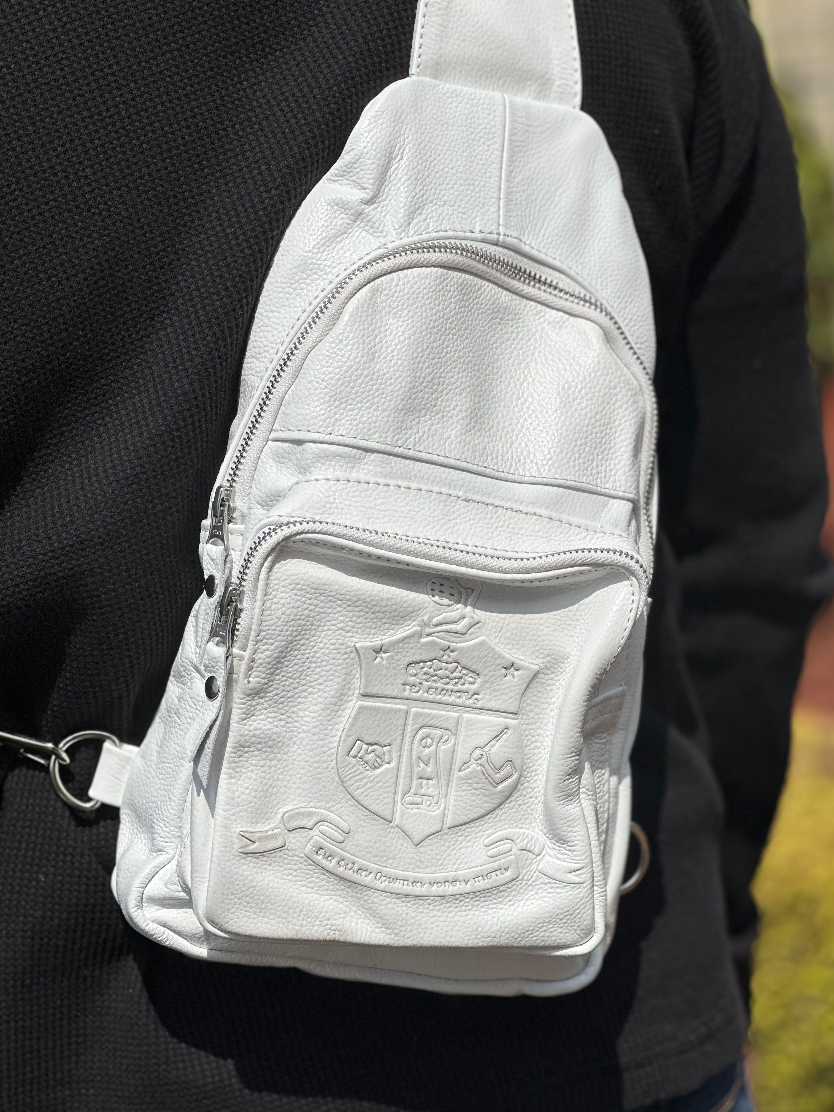 KAPPA LEATHER CROSSBODY BAG