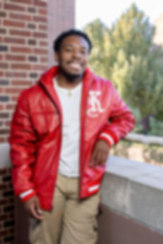 KAPPA LEATHER HOODED JACKET
