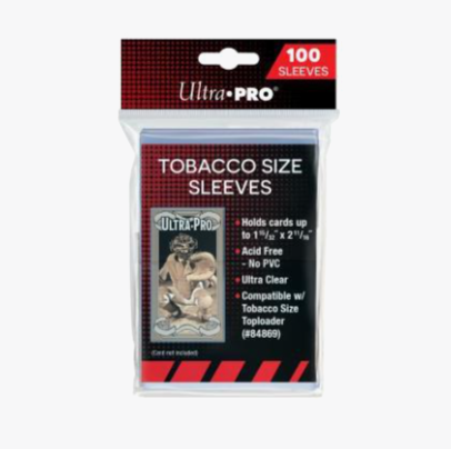 Ultra Pro Tobacco Card Soft Sleeves (100-Pack)