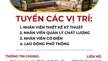Tuyển dụng các vị trí